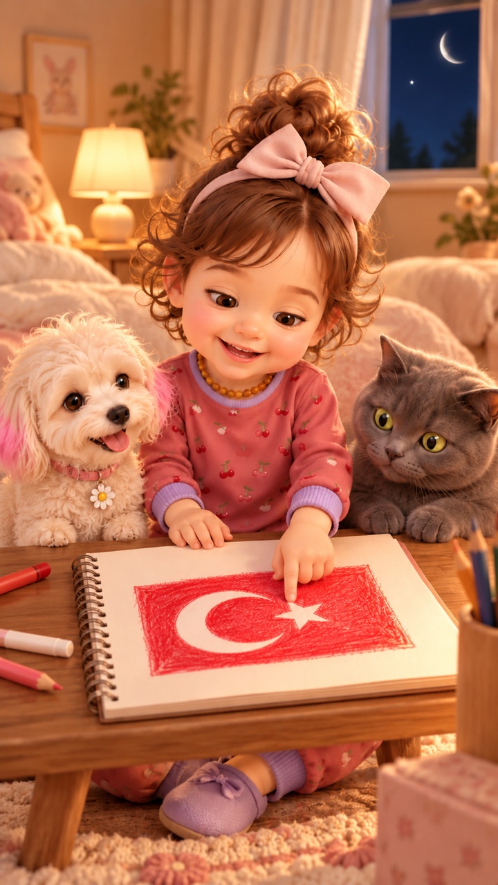 Akşamın İlk Yıldızı hikâyesinin ilk sahnesi