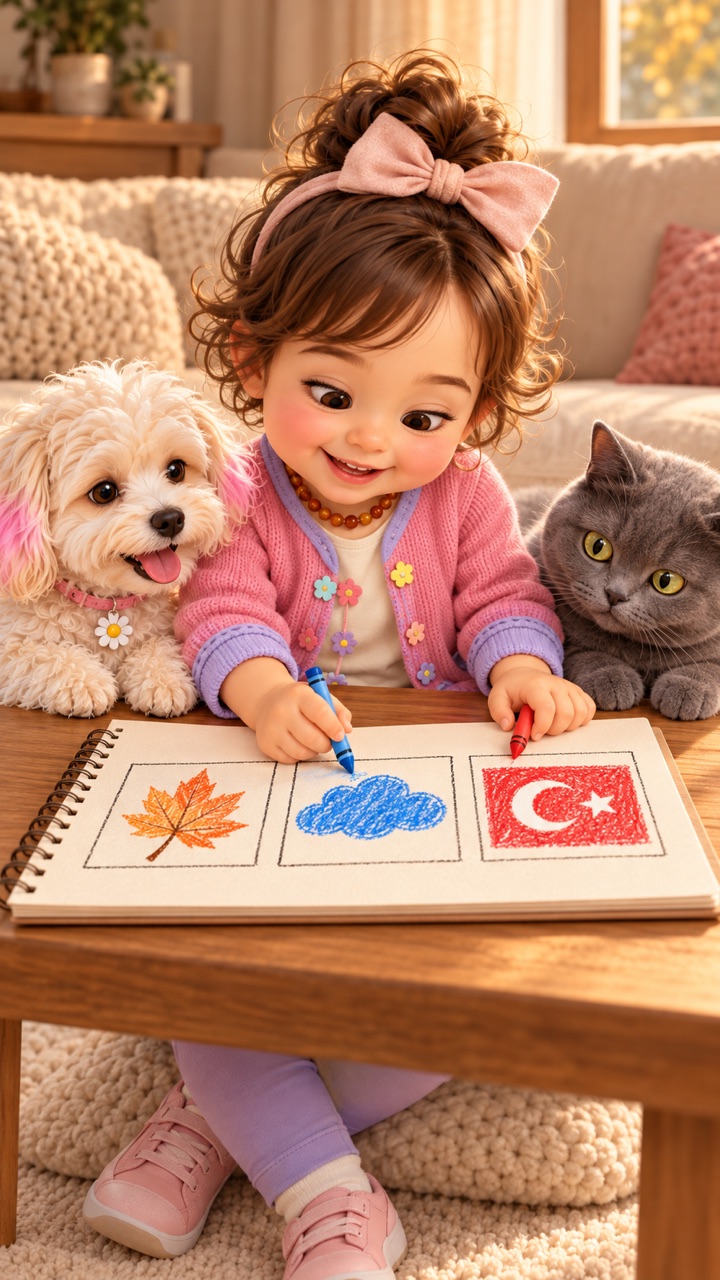 Ekim’in Renkli Albümü hikâyesi — 2. sahne